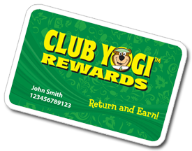 Club Yogi Rewards card